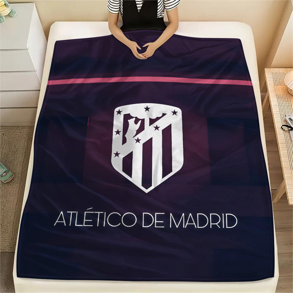 Atlético de Madrid Flannel Blanket, High quality Comfortable for All Seasons, Home Decor, Warmth and Comfort
