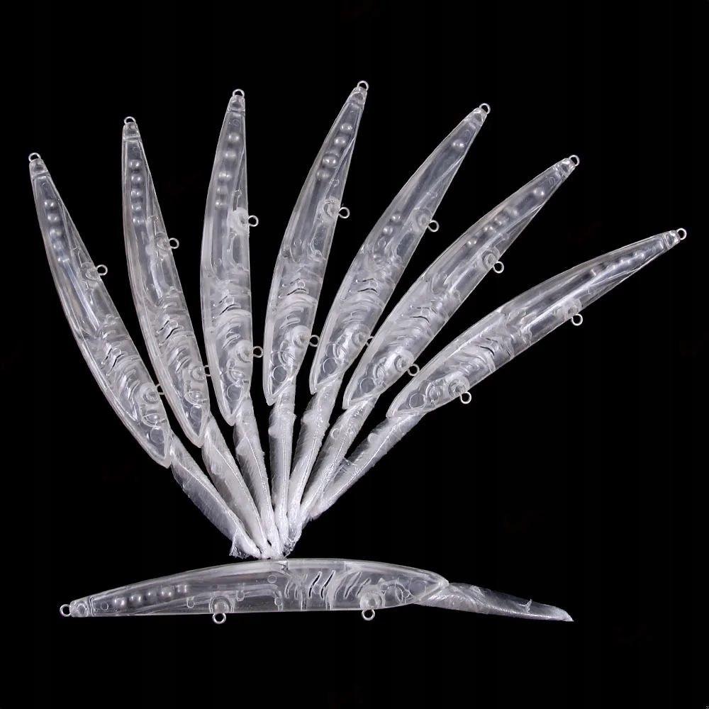 Body Wobbler Pike Zander Perch Do It Yourself Paintings 10Pcs 14.5Cm 12.7G