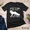 Cute Fox Kids Just A Girl Who Loves Arctic Foxes T-Shirt Unisex T-shirt