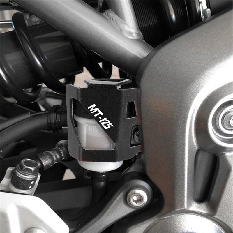 For YAMAHA MT125 MT 125 MT-125 2014- Motorcycle Accessories CNC Rear Brake Fluid Reservoir Cover Guard Protector