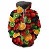Autumn Fruit Vegetable 3D Print Hoodies Men Women Fashion Casual Sweatshirts Oversized Hoodie Pullovers Tracksuit Clothing