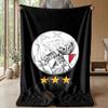 Ajax Amsterdam Theme blanket Soft Flannel Fleece Blanket Warm Lightweight Throw Blanket for Home Sofa Bed