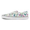 Vans Authentic unisex low-top skate shoes white with butterfly and floral print VN0A5HZSUC0
