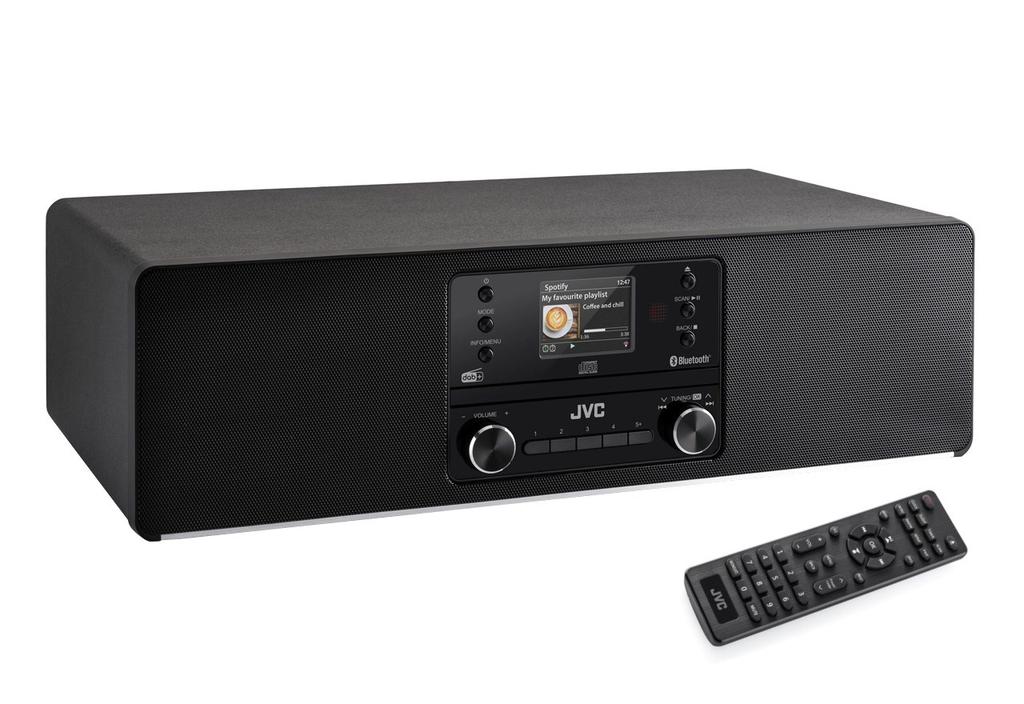 Mini System Jvc Aio Rd-E984B Black Internet Radio