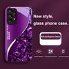Цветной Алмазный Градиент для Samsung Galaxy S23 U Ltra 24 Plus S20 21 FE S25 Ultra A70 A72 73 51 52 53 Закаленное Стекло Чехол для Телефона