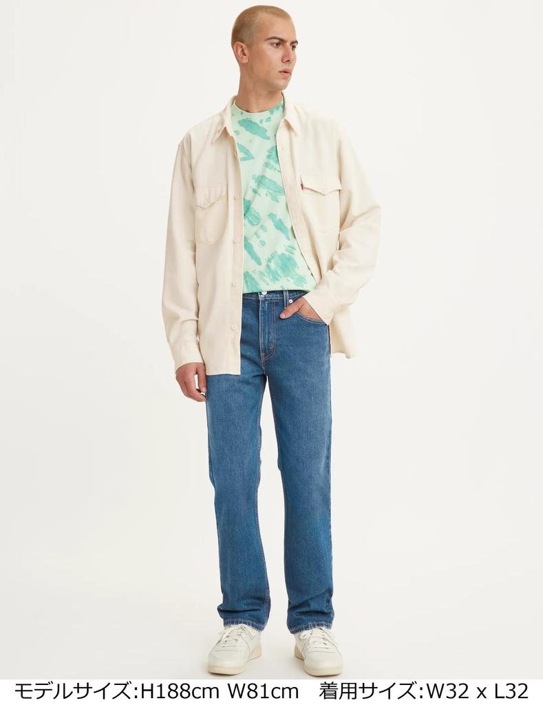 Levi's 516(TM) Джинсы прямого кроя мужские 50516-0012 US W28 L32