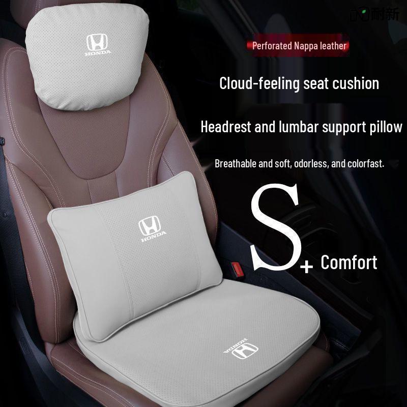Совместимая поддержка подголовника, шеи и поясницы для Honda: Avancier, Vezel, Civic, CRV, Accord, XR-V.