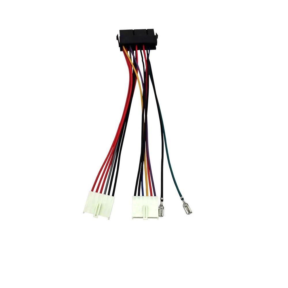 1x Адаптер питания ATX в AT 20-контактный ATX в 2-портовый 6-контактный конвертер Кабель питания