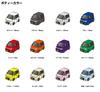 MKJP Custom Keychain for Suzuki Wagon R Stingray Black Silver Car Color MH34S, Base,