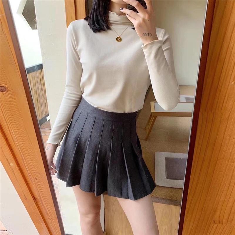 Женская рубашка с полуворотом из немецкого бархата, осень/зима, 12 цветов, отделка Fairy Wood Ear, начес и утолщение для тепла