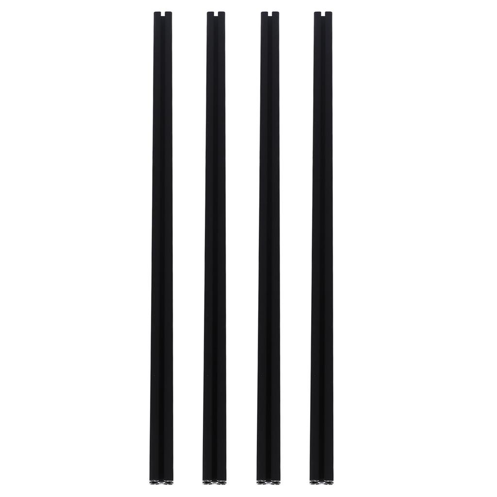 4Pcs Aluminum Extrusion Profile 4040 T Slot European Standard Anodized Linear Rail 3D Printer Part