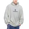 Balenciaga PDF Logo Oversized Popover Hoodie 'Off White' Men's 674986TLVF89016
