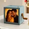 Персонализированная фото-флип-коробка с ручным приводом, фотобокс-флипбук со светом, рамка для фото-флип-коробки, анимационная машина, подарки на Рождество, день рождения