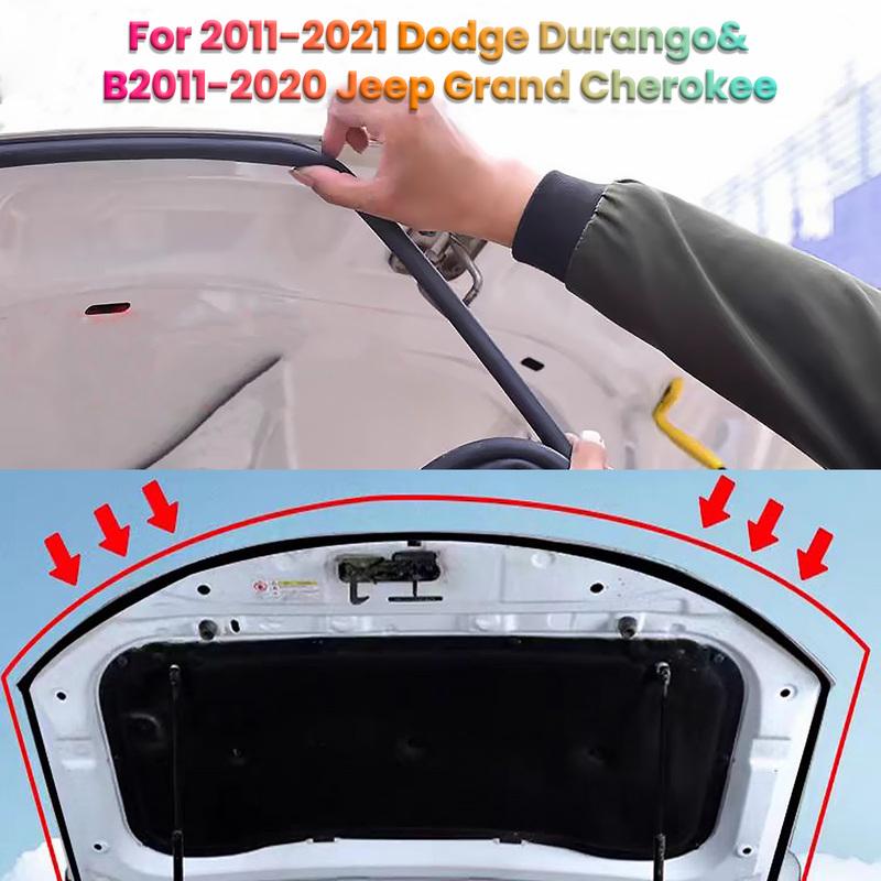 Уплотнительная лента капота Отделка Уплотнитель для Jeep Grand Cherokee 2011 - Dodge Durango Материал Резина Прямая замена 68070493A