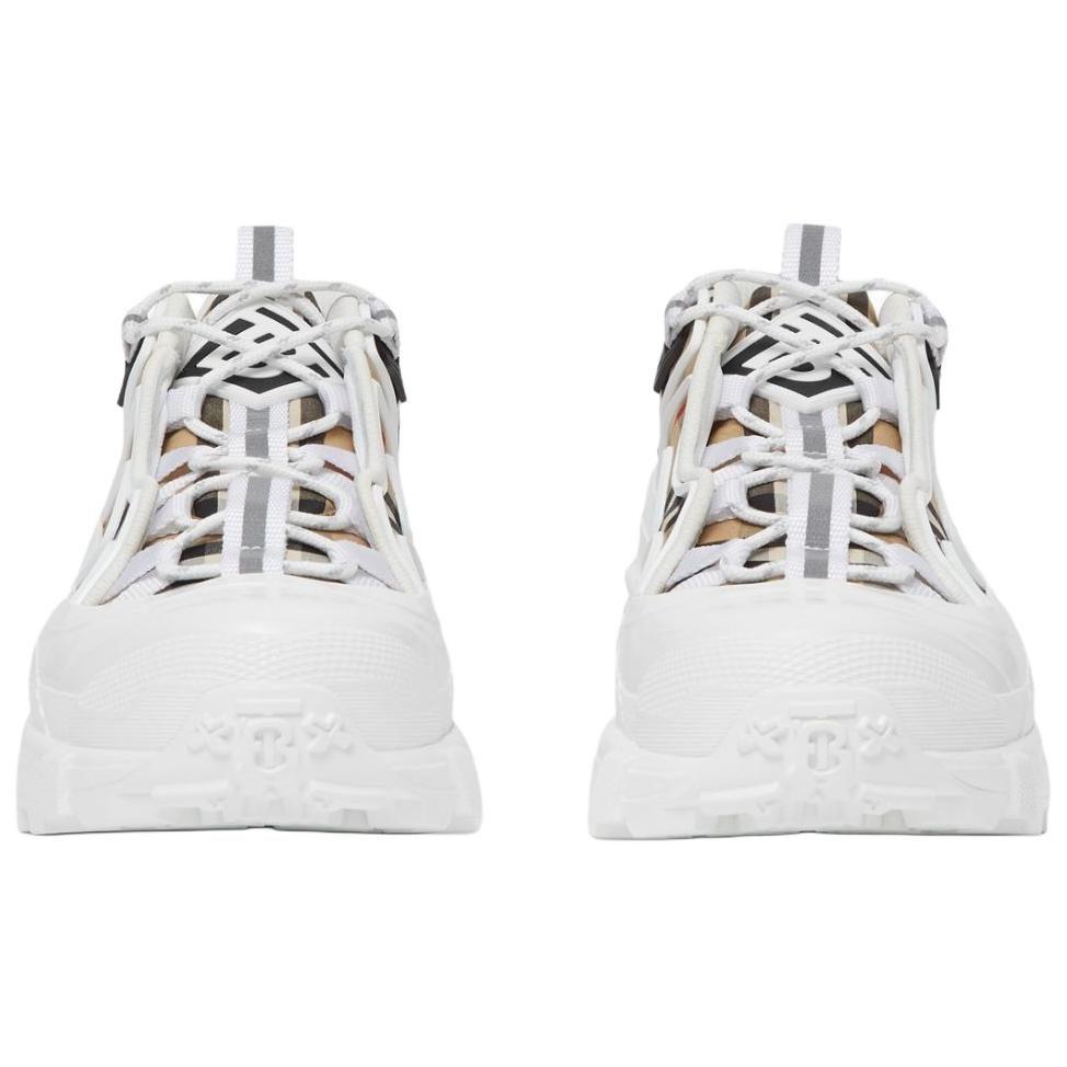 Burberry Хлопковые кроссовки Arthur в винтажную клетку 80372541