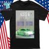 Alex G Черная хлопковая рубашка Все размеры S-5XL Унисекс Рубашка OM395 Унисекс Футболка
