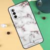 ПЕРСОНАЛИЗИРОВАННЫЙ мраморный чехол с блестками для Samsung Galaxy A55 A35 A25 A15 A51 A71 A12 A32 A52 A13 A33 A53 A54 A34 A14