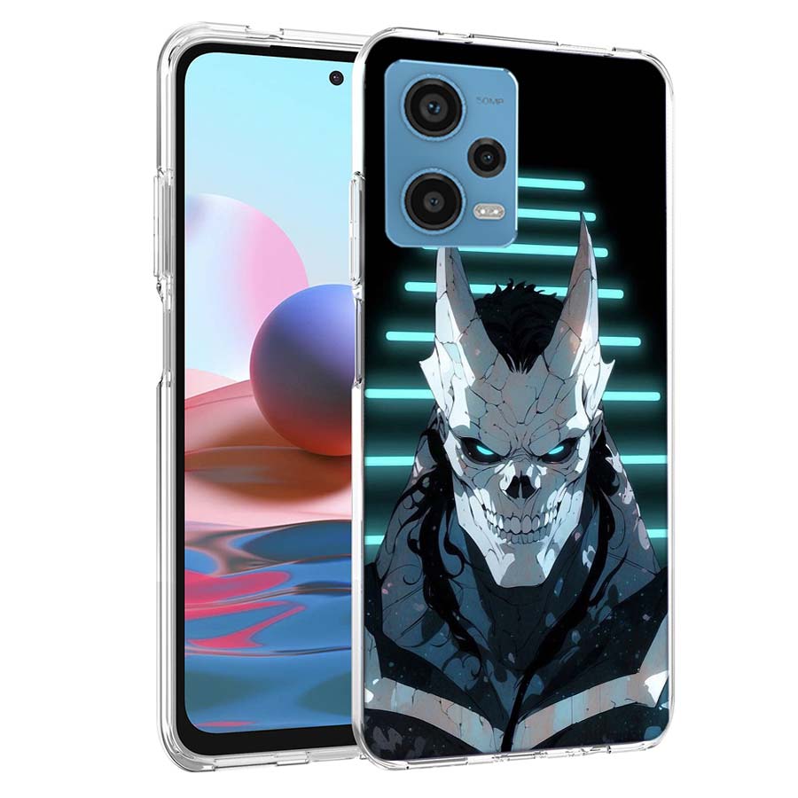 Кайдзю Нет. 8 Аниме чехол для телефона для Redmi Note 13 12 14 15 Pro Plus 13R 11 11T 11E 11S 10 Pro 10S 9 9S Чехол Мобильный Прозрачный ТПУ Capa Ca