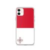 Coque iPhone - iPhone 11 - Drapeau De Malte - Silicone Souple - Protection Complète