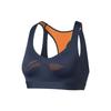 Li Ning Logo Print Color Block Bra Женское нижнее белье Dark-Indigo AUBS066-3