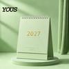 Блокнот с чек-листом, Настольный календарь 2026-2027, Окт 2026-Дек 2027, 14-месячный календарь, Большой подарок для коллег, Настольное планирование, Организация в семье,