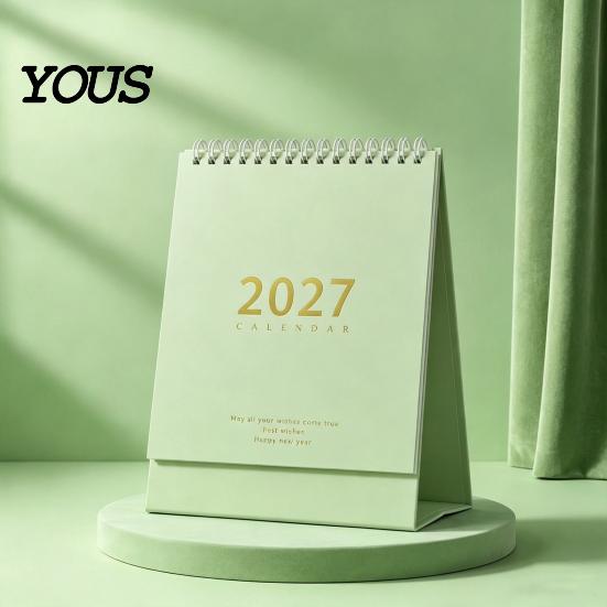 Блокнот с чек-листом, Настольный календарь 2026-2027, Окт 2026-Дек 2027, 14-месячный календарь, Большой подарок для коллег, Настольное планирование, Организация в семье,