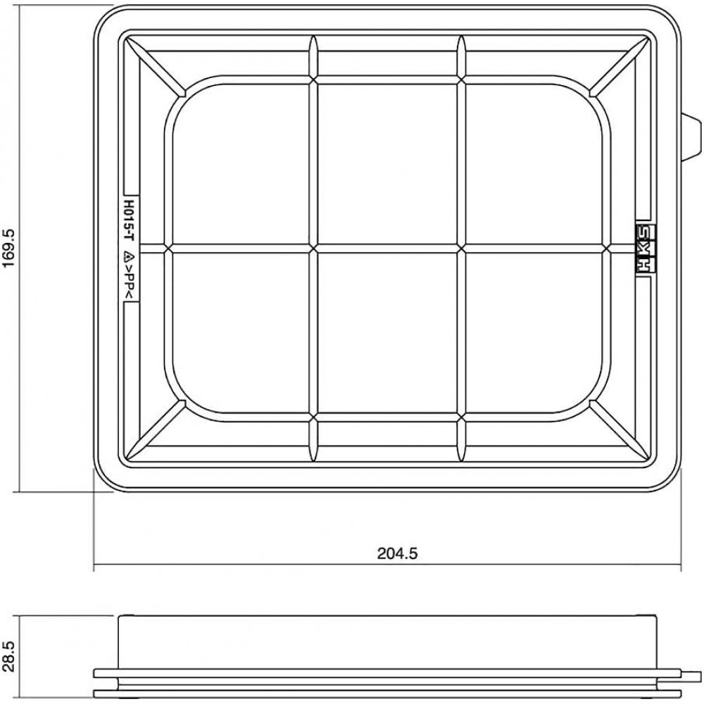 Hks Супер Воздушный Фильтр N wgN Custom Jh1 Jh2.fd1 N Box Jf1 Jf2 Rt1 Rt2 Rt3 Rt4