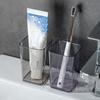 Чашка для полоскания рта Прозрачная квадратная утолщенная пластиковая чашка для зубной щетки Бытовая чашка для мытья посуды Чашка для зубной щетки
