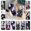 Case for Samsung A04 A14 A23 A34 A54 M23 M33 M52 M53 Realme 10 9 C30S C35 C55 VIVO Y02S Y21 Y51 X80 Pro Transparent Cover WI68 Jujutsu Kaisen Anime