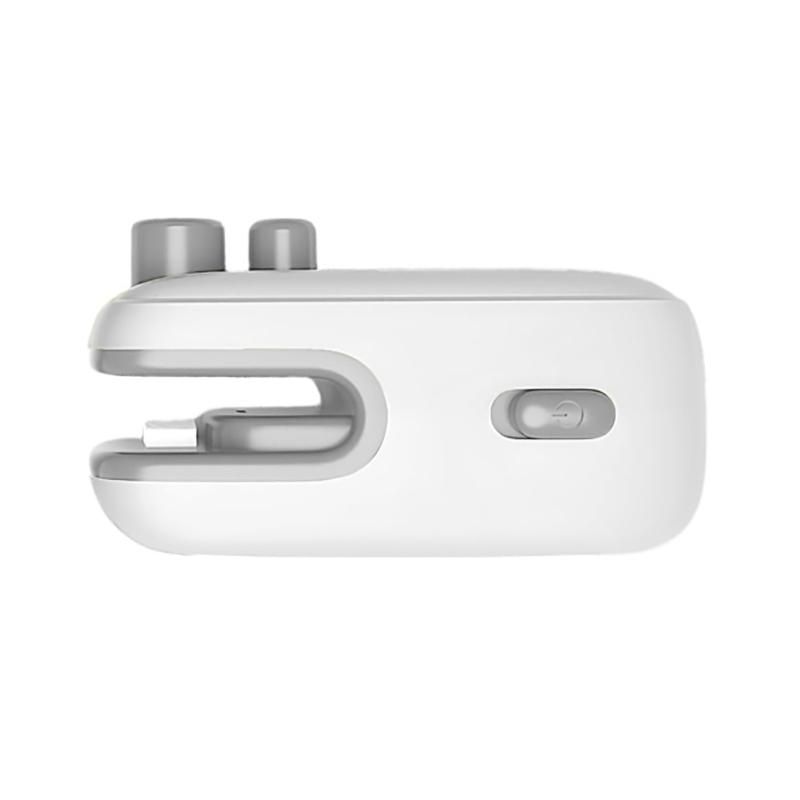 Мини Запайщик Пакетов 2-в-1 USB Перезаряжаемый Вакуумный Запайщик и Резак Ручной Инструмент для Термосварки для Хранения Продуктов, Закусок, Пластиковых Пакетов