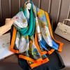 Luxury Brand Women Scarf Fashion Print Silk Scarves Summer Shawls and Wraps Soft Pashmina Lady Bandana Foulard Hijabs