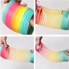 Rainbow Circle Fun Folding Toy Material Spring Coil Children's Creative Magic Party Party Funny Tool Colorful Elastic Pen Holder