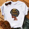 Fashion Casual Girls Letter Graphics Women's T-Shirt Summer Loose Tees 90S Short Sleeve O-Neck Blouses Ladies White Tops Clothes