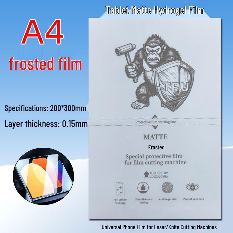 Гидрогелевая защитная пленка A4 Gorilla, Защита от царапин и пыли, Пленка большого размера для мобильных телефонов.