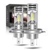 2pcs H49003 LED Headlights 120W 6500K 12000LM Car LED Headlights Spot Light Wide Voltage 1032V