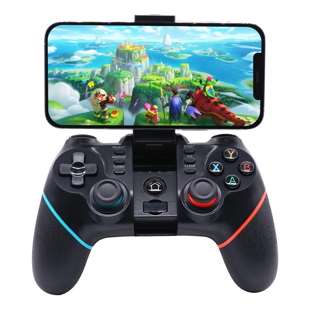 Мобильный игровой контроллер, обновление Bluetooth и беспроводной контроллер 2.4G для iPhone Android/ПК Windows/Smart TV/PS3/PS4