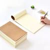 Simple Kraft Paper Notebook Student Sketchbook Sketching Sketchbook Drawing Book Note Pad Blank Hand-Drawn Book