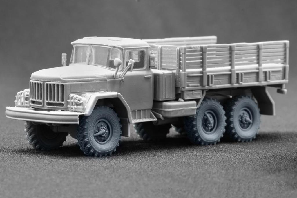 Набор колес для грузовика Пластиковые детали модели SCXWM72001S Scale-X 1/72 ЗиЛ-131 Деформирующиеся под весом (7 штук) (для ИКМ) (Военная техника)
