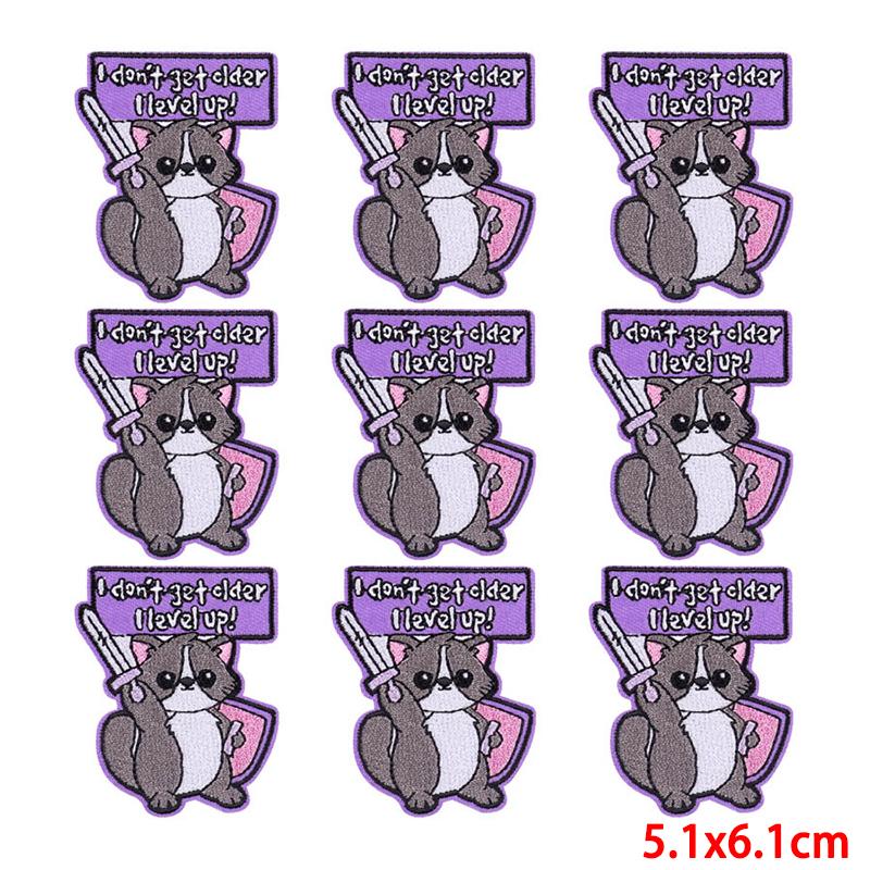 10 шт./лот, оптовая продажа, вышивка, железные нашивки для одежды, нашивки для одежды, куртки, декор, аппликация, принадлежности для шитья