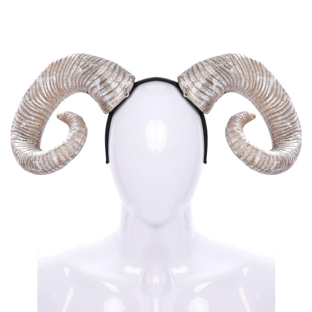 Ox Horn Headband for Womens Girls Daily Wearing Party Fancy Dress Cosplay Hair Accessories