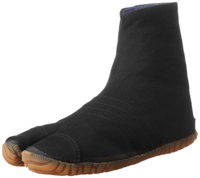 Волшебные Jikatabi с подушечкой для пятки Tabi Festival Kids Shoes Foot Education Velcro Heel Cushion Festival Jog 10061 Black [Margo] Children 22.5