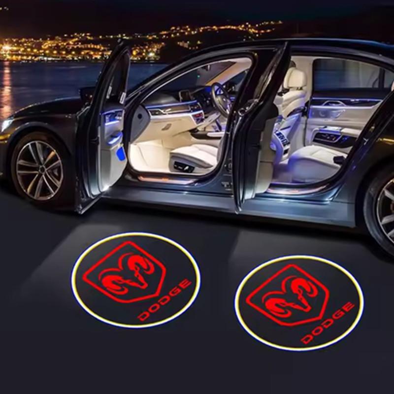 Проекторы в двери автомобиля, приветственные лампы для Dodge Challenger 2008-2019 SRT Demon 2013-2019 YY9