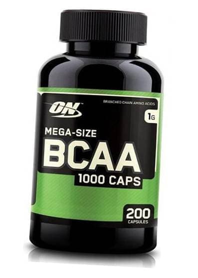 Аминокислоты BCAA, BCAA 1000, Optimum nutrition (28092001)