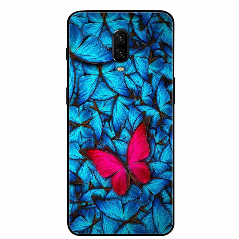 Чехол для Oneplus 6T Силиконовый Милый ТПУ Мягкая Крышка Телефона для One Plus 6 6T Защитные Задние Панели oneplus6T Милые Кошки Funda Capa