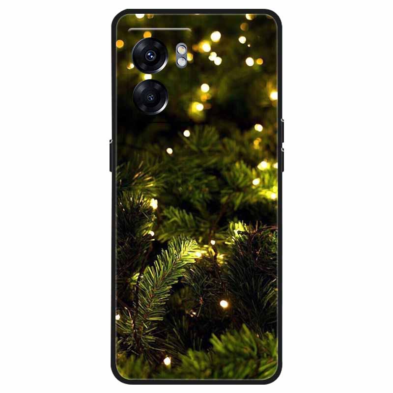 Чехол для OPPO Realme C33 C30s Рождественский Силиконовый Мягкий ТПУ Чехлы для Realme 9 Pro Plus Coque Realme8 5G Новогодний Подарок Funda
