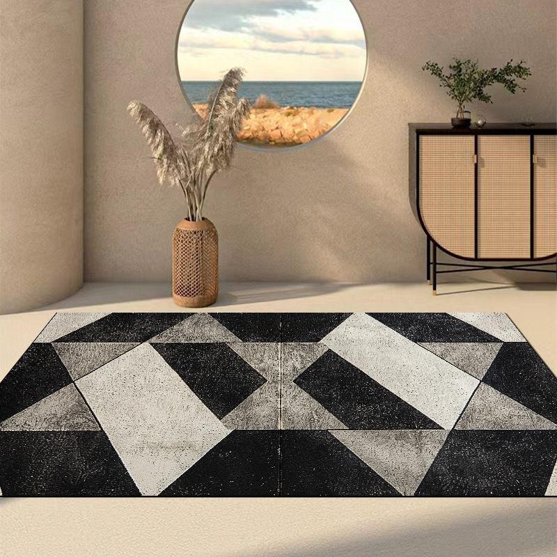 Retro Living Room Decoration Carpet High-end Luxury American Sofa Rug Large Area Non-Slip Washable Bedroom Bedside Floor Mat