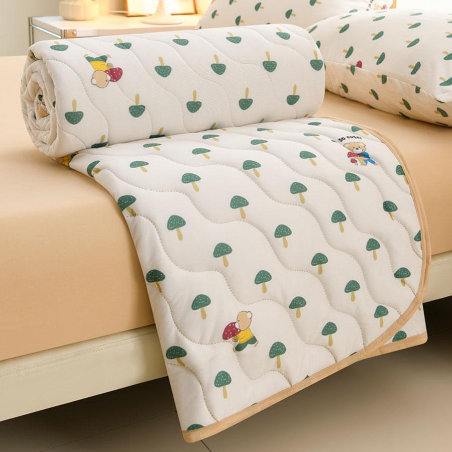 Новое одеяло с цветочным принтом для весны и лета для односпальной и двуспальной кровати, мягкое, приятное к коже, дышащее, удобное, одеяло для кондиционера