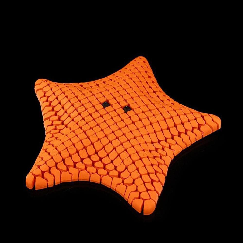 3D Звезда Морская Животная Украшение Игрушка с Подвижными Суставами - Детский Подарок для Снятия Стресса