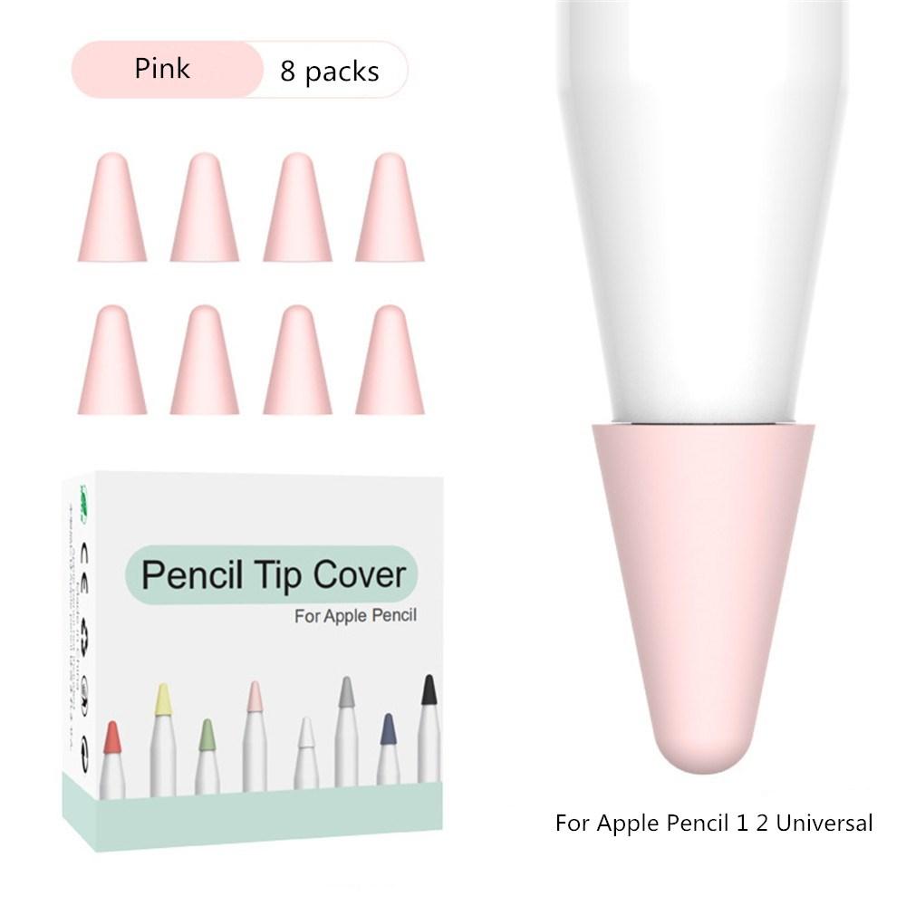 Силиконовый сменный наконечник Чехол Защитная накладка Скин для Apple Pencil 2-го поколения Стилус для сенсорного экрана Apple iPad Pencil 1-го поколения Чехол наконечник