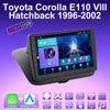 2 DIN Android Carplay автомобильное радио для Toyota Corolla E110 VIII Hatchback 1996-2002 мультимедийный проигрыватель головное устройство стерео GPS навигация BT WIFI 2+32 ГБ
